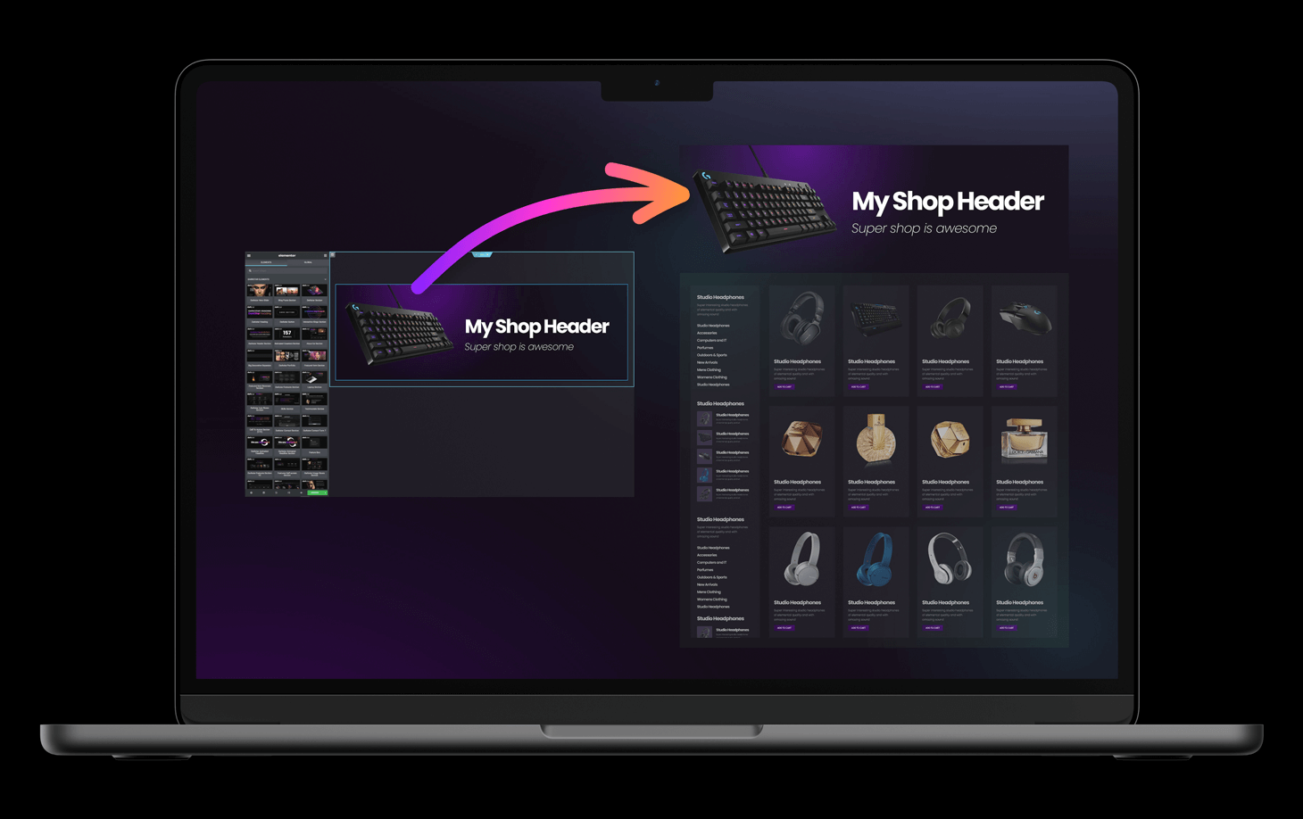 Darkstar Sections Hero Image